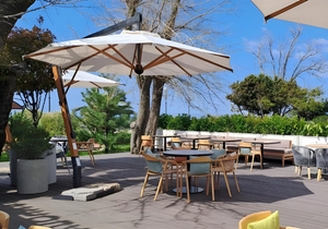 Зонт профессиональный Ø3.5 м Palladio Braccio