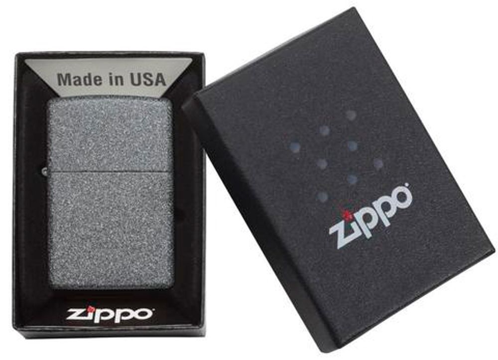 Зажигалка ZIPPO Classic с покрытием Iron Stone™ (211) 4