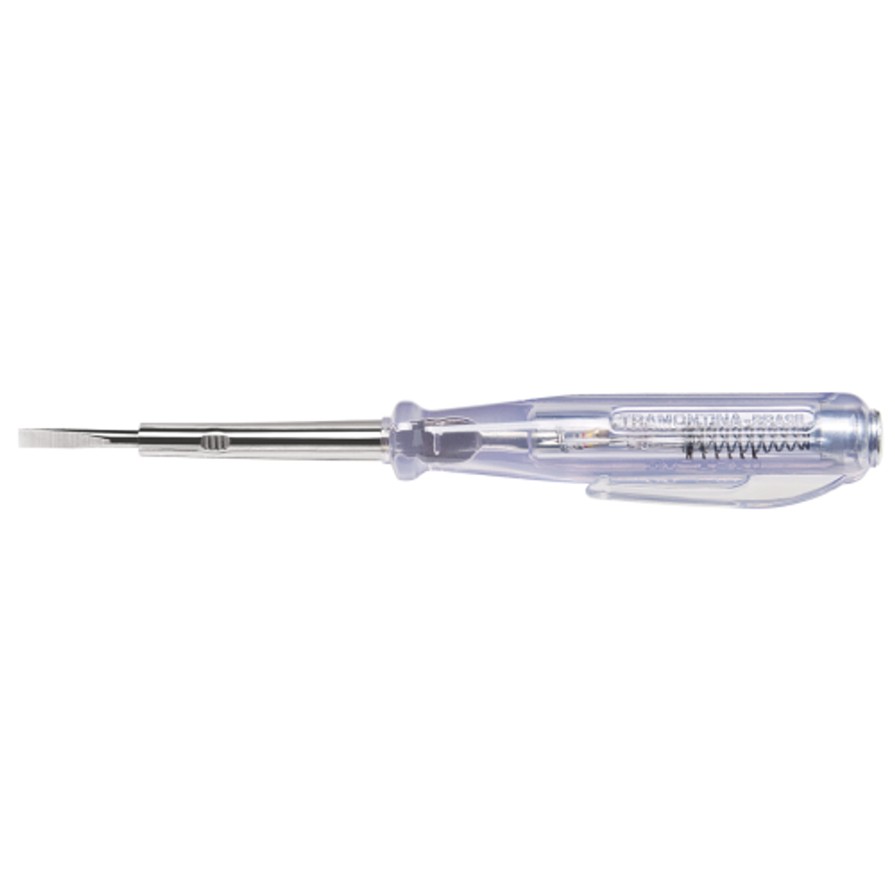 Отвертка Tramontina MASTER 41900/110 тестер напряжения 80-250В SL3х143 мм (1/8x3 ) | Tramontina