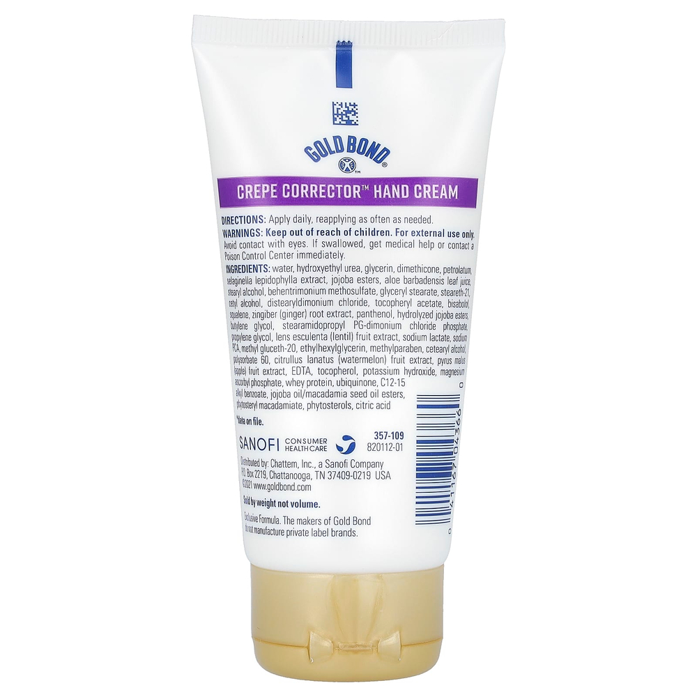 Gold Bond, Age Renew, крем-корректор для рук, 85 г (3 унции)