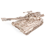 Танк Хищник от Lemmo из фанеры. Деревянный конструктор, сборная модель, 3D пазл, военная техника, стреляет