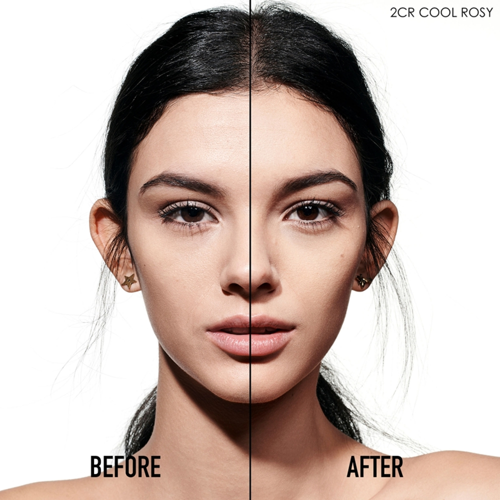 DIOR Dior Forever Natural Velvet Refill - Тональная основа в компакте, долговременное покрытие оттенок 2CR Cool Rosy, 10 g