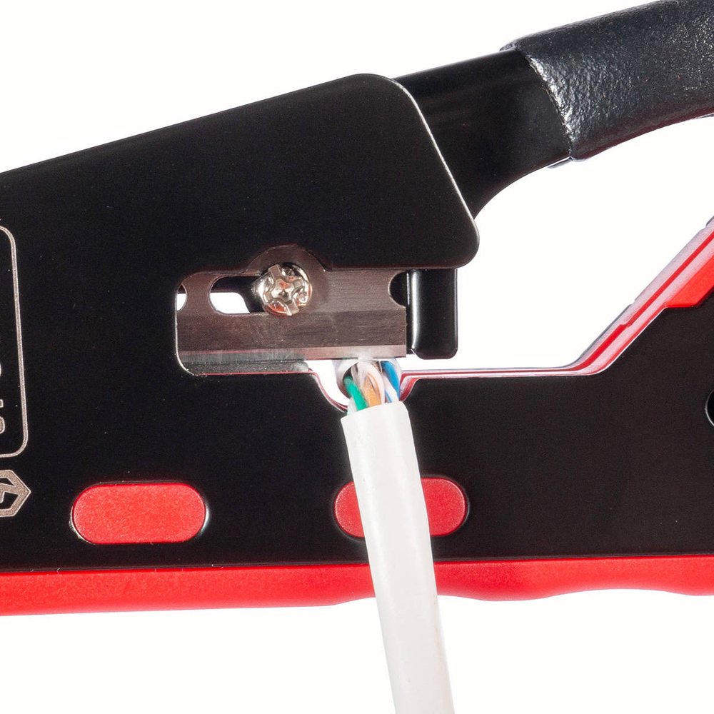 Пресс-клещи для RJ разъемов JT-04 серия ПРОФИ КВТ