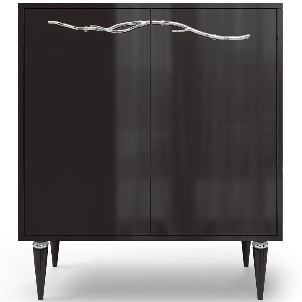 Комод Арт Колор Классик Сильвер с 2 полками Терпкий коричневый