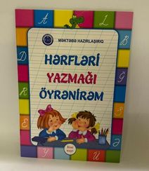 Hərfləri yazmağı öyrənirəm