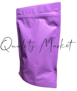 Пакеты ДОЙ ПАК металлизированные с замком ЗИП-ЛОК 135х200+(40+40) мм (Сиреневый матовый)