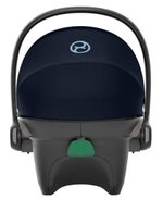 Коляска 3 в 1 Cybex Priam IV Matt Black complete и автокресло Aton S2 i-Size Ocean Blue Sepia Black
