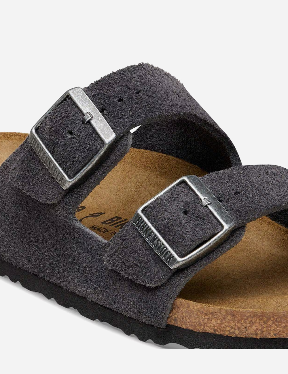Birkenstock Arizona Suede "Charcoal"