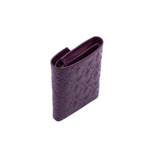 Кожаный кошелёк женский, фиолетовый Maq0013p