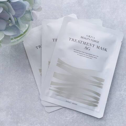 Омолаживающая маска для лица с растительными стволовыми клетками и гексапептидами AXXZIA Beauty Force Treatment Mask AG