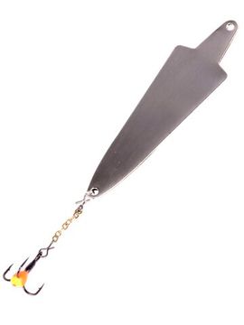 Блесна вертикальная зимняя Lucky John WING с цепочкой и тройником 064мм/10.0г CS блистер