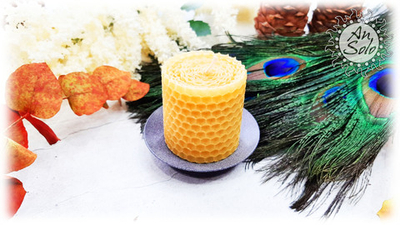 Свеча из натуральной вощины 5 см