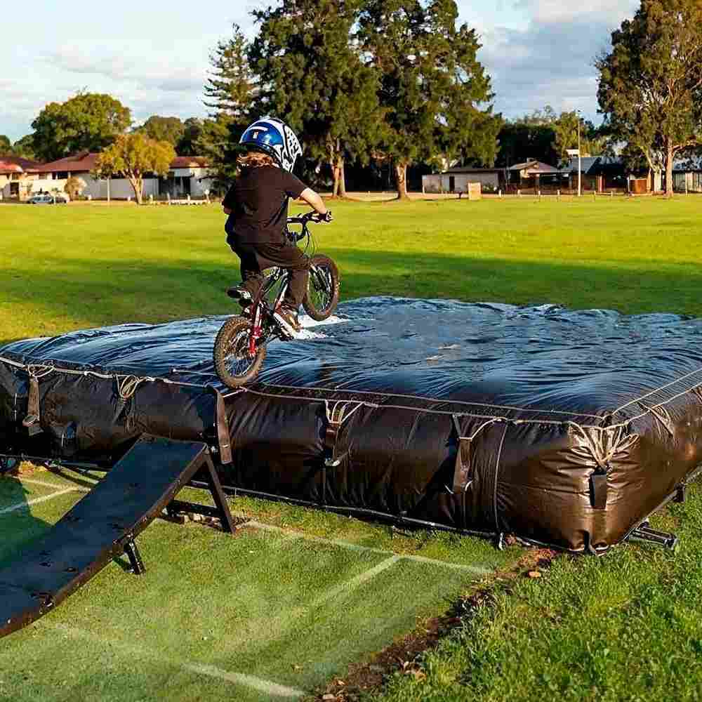 Надувная подушка «LandAir» для приземления и трюков, 4,5×3,5×0,46 м