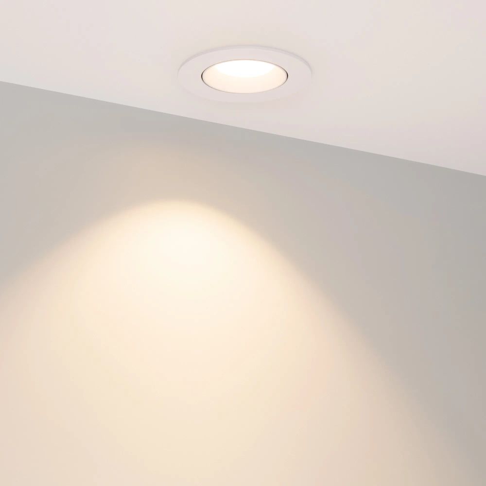 Светильник MS-ATOLL-BUILT-TURN-R94-10W Warm3000 (WH, 60 deg, 230V) (Arlight, IP54 Металл, 5 лет) 044603