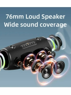 Портативная Bluetooth Колонка S87 80W black
