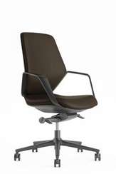 Кресло Davos-M STAR-CL-M Коричневый/Металл Черный