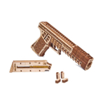 Пистолет Защитник (Defenders Gun) от Wood Trick - Деревянный конструктор, Сборная модель, 3D пазл