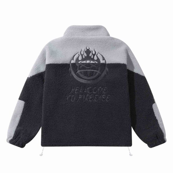 Куртка Furry Big Logo HTF серая/графитовая - фото 5