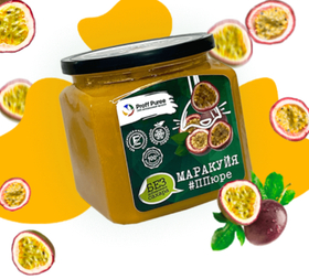 Пюре БЕЗ САХАРА Proff Puree МАРАКУЙЯ 500 гр.