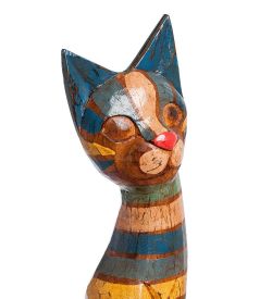 Decor and Gift 99-035 Статуэтка «Кошка» 50 см (албезия, о.Бали)