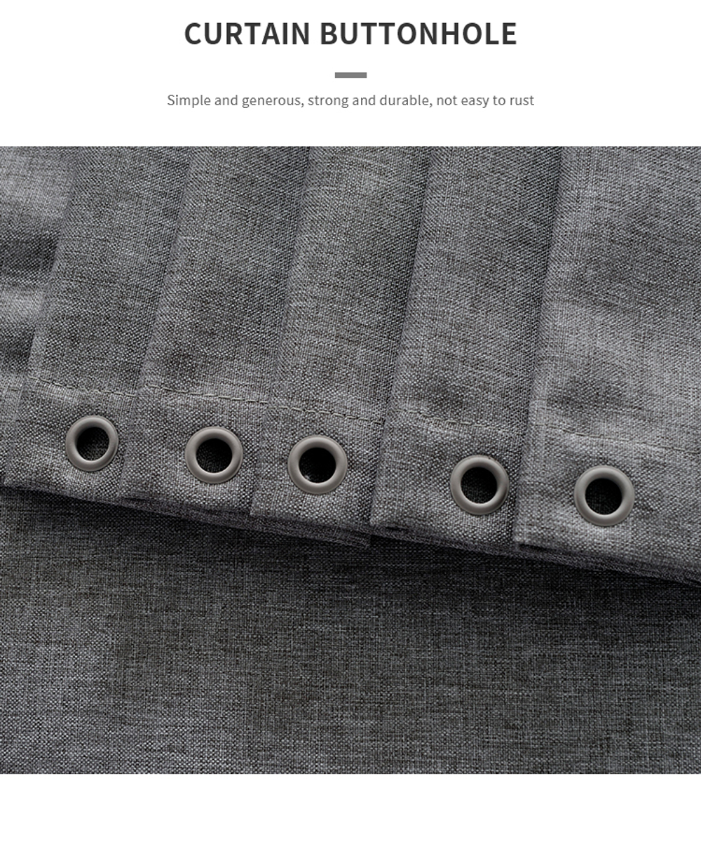 Шторка для ванной 300х200 Carnation Home Fashions Linen grey серый