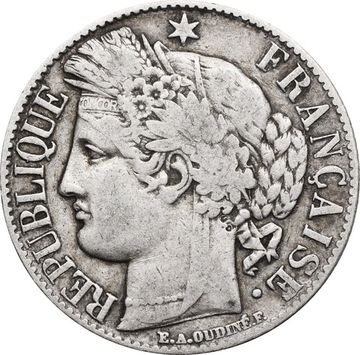 1 франк 1888 Франция