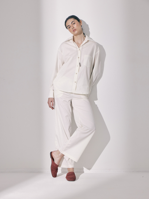 Брюки Harlow pants in Ivory