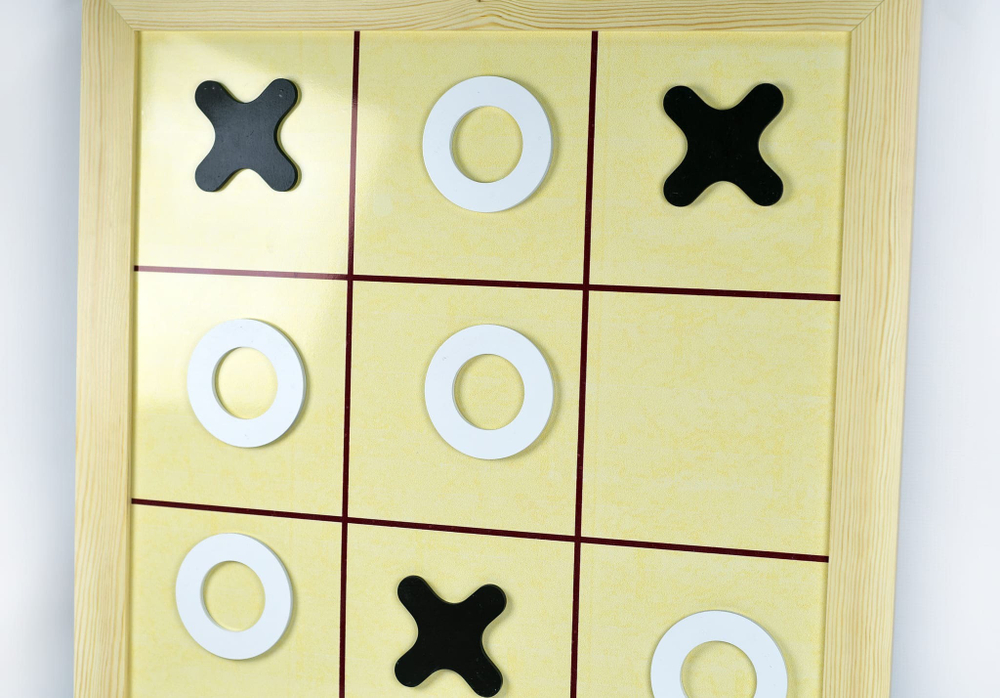 Игровая магнитная панель Крестики – нолики