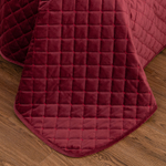 Велюровое покрывало ромб OVF016