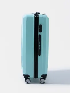 Чемодан большой 28", кодовый замок, цвет бирюзовый