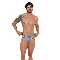 Мужские трусы джоки серые с принтом Clever AVALON JOCKSTRAP 121612