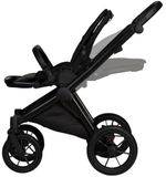 Детская коляска Indigo Solio 3 в 1 с автокреслом Avionaut Cosmo Beige So06 черный
