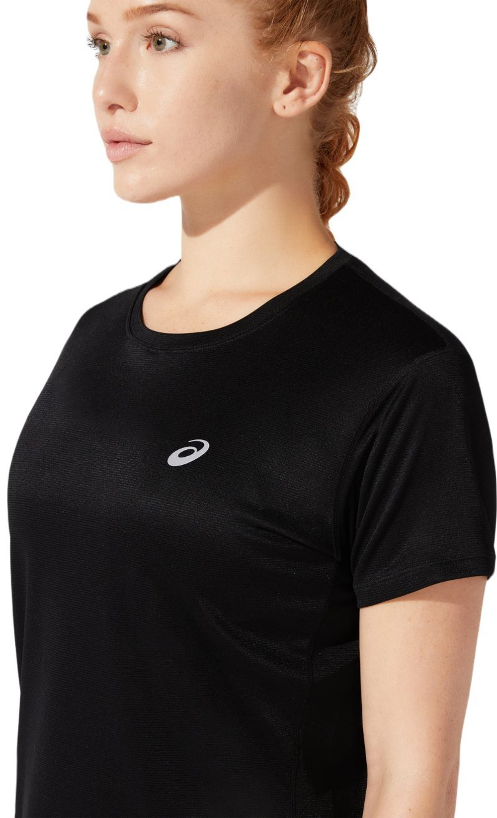 Женская теннисная футболка Asics Core SS Top - performance black