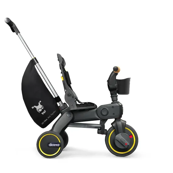 Складной трехколесный велосипед Doona Liki Trike S5, Nitro Black