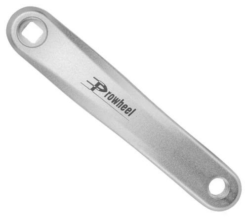 Шатун левый 152мм A00C PROWHEEL "под квадрат" алюминиевый серебристый