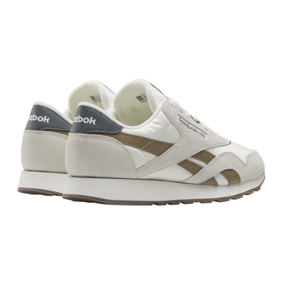 Классические нейлоновые кроссовки Reebok, низкие Белые кеды Унисекс