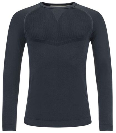Теннисная футболка Head Flex Seamless Longsleeve - Black