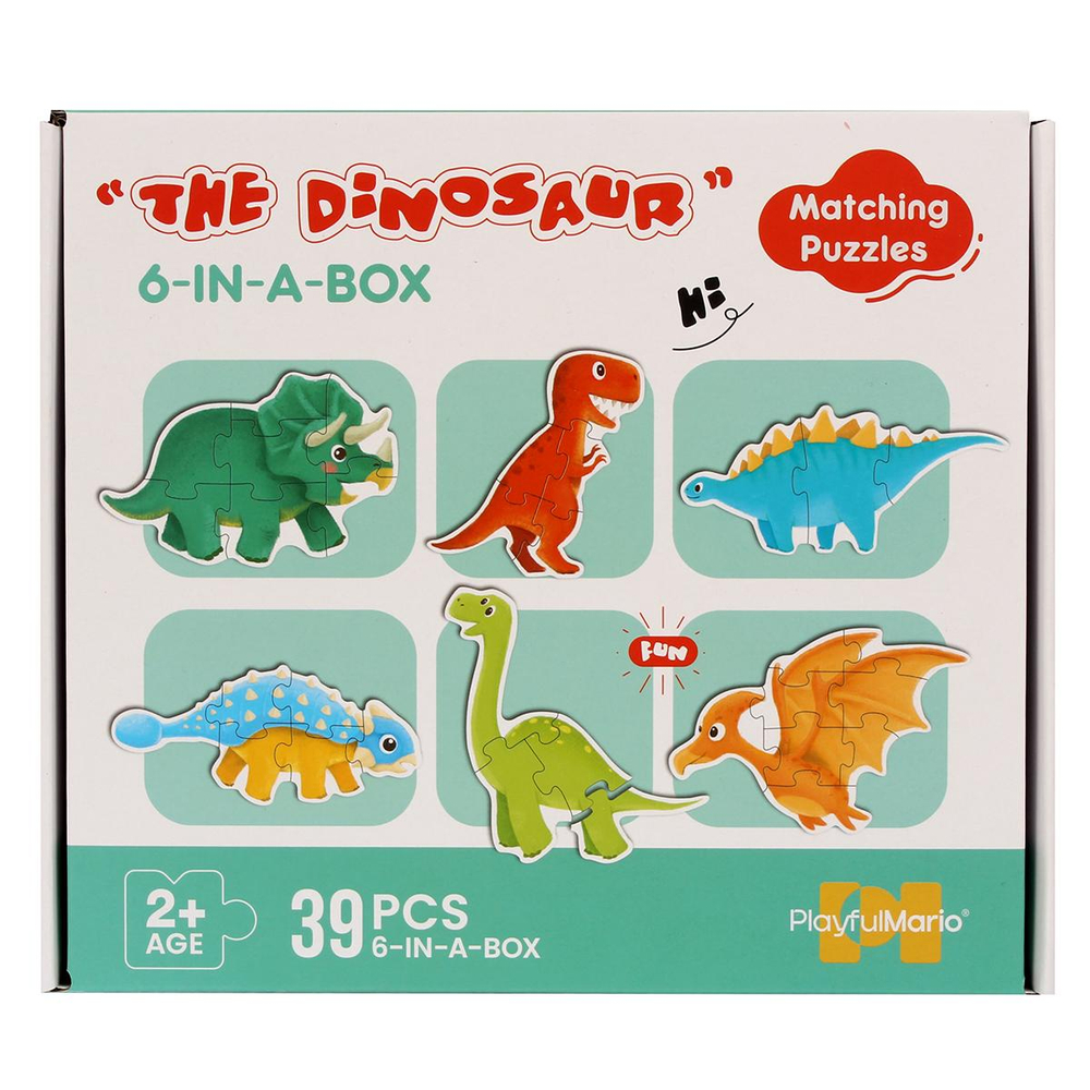 Пазл Динозавры 39эл., коробка 88769