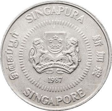 50 центов 1987 Сингапур