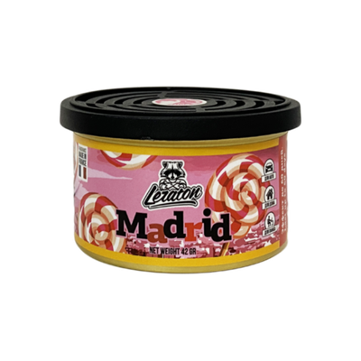 Leraton Ароматизатор для автомобиля в банке Madrid (Lollipop/Леденец)