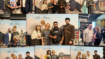 "Əli və Nino" Crescent Mall mağazasının açılışında məşhurlar