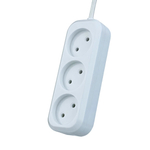 Удлинитель без зазем Perfeo 3 роз 5 м White