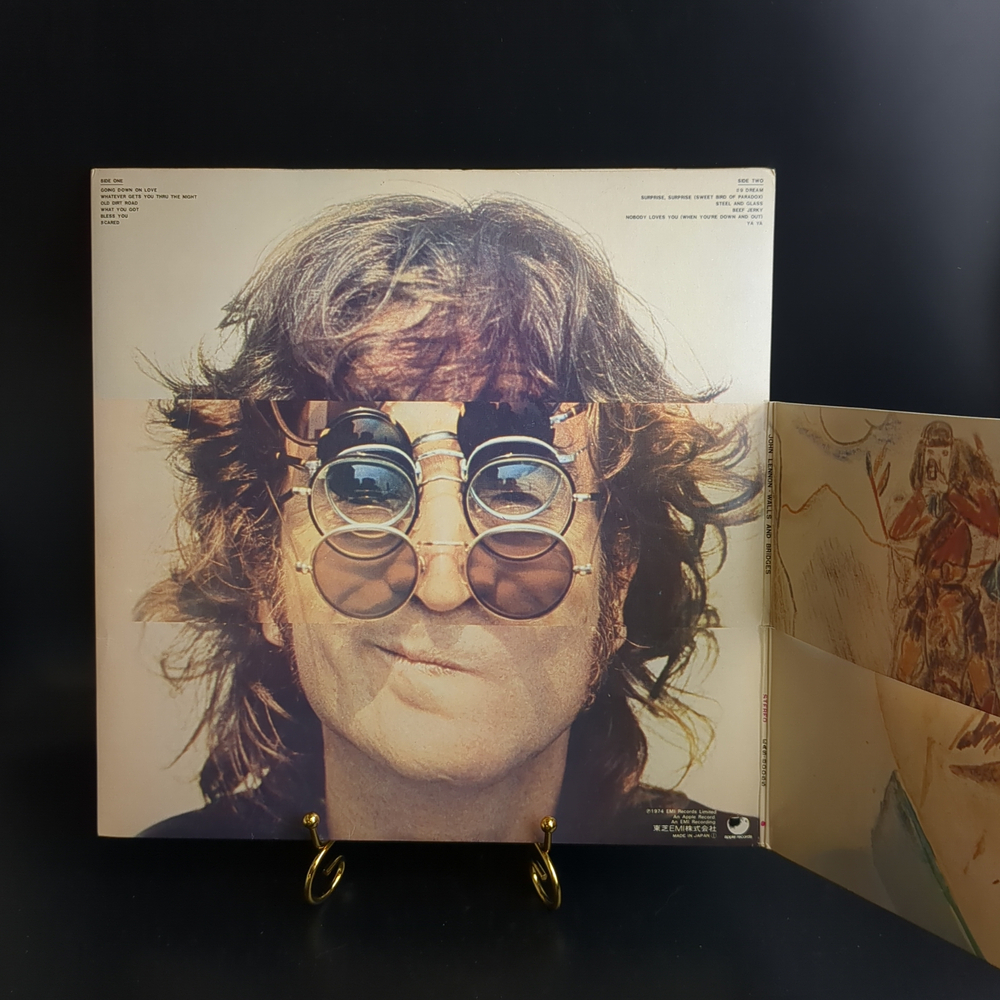 LP John Lennon - Walls And Bridges. Зарубежный рок. Виниловая пластинка 12 дюймов