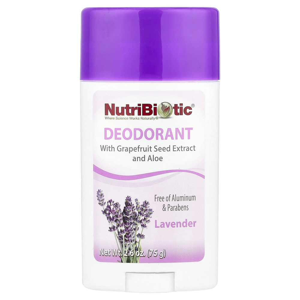 NutriBiotic, Дезодорант, лаванда, 75 г (2,6 унции)