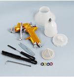 Мини краскораспылитель SRiPRO LITE HV5 с верхним бачком 125 мл, воздушной головой HVLP