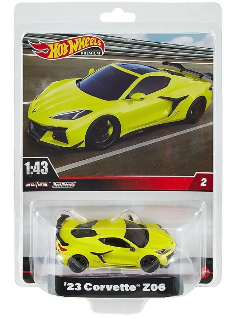 Машинка Хот Вилс Премиум 23 Corvette Z06 HMD48