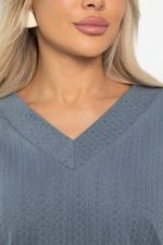 Джемпер трикотажный Джорджина (джинс) Б14247-12М LT Collection