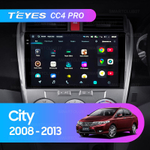 Teyes CC4 Pro 10,2" для Honda City 2008-2013