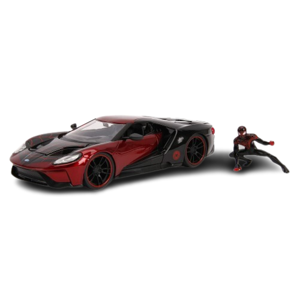Набор Hollywood Rides Машинка 2017 Ford GT W/Miles Morales
