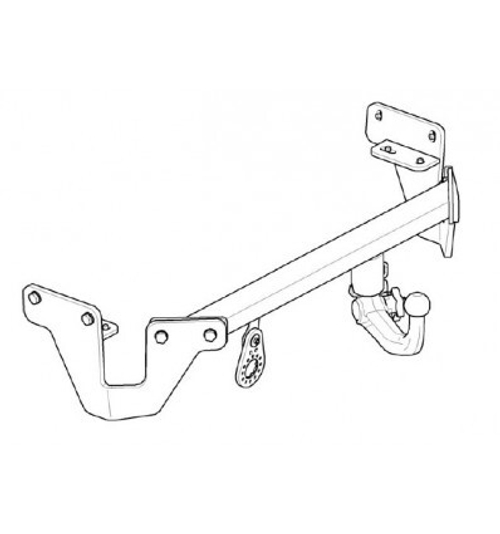 Фаркоп Westfalia 332305600001 Nissan Juke 4WD 2010-(паспорт и сертификат в комплекте)(без электрики)